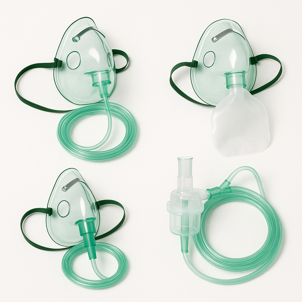 Respiratory Masks - Oxygen masks and breathing circuits